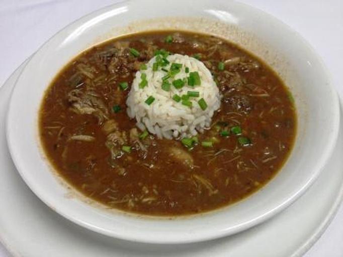 Product: Traditional Seafood Gumbo - The Caboose Restaurant in Located in Beautiful Downtown McComb - McComb, MS Cajun & Creole Restaurant