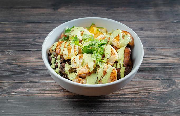 Product: Shrimp Caribbean Bowl - The Fish House in Miami, FL Seafood Restaurants