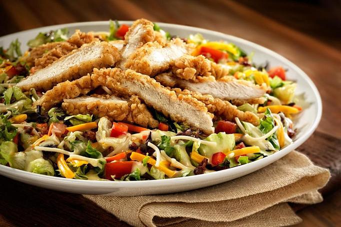 Product: Honey Crisp Chicken Salad - UNO Pizzeria & Grill in Dedham, MA Pizza Restaurant