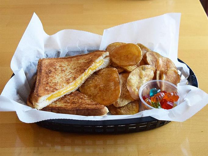 Product: Kids American Grilled Cheese - West Allis Cheese & Sausage Shoppe in West Allis, WI Coffee, Espresso & Tea House Restaurants