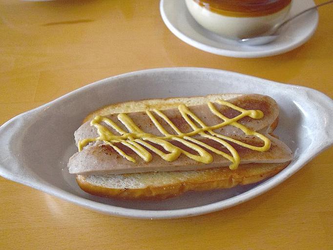 Product: Brat on Pretzel Bun - West Allis Cheese & Sausage Shoppe in Milwaukee, WI Meat Products