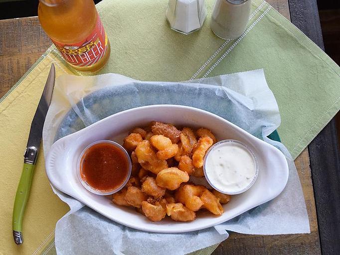 Product: Deep Fried Cheese Curds - West Allis Cheese & Sausage Shoppe in Milwaukee, WI Meat Products