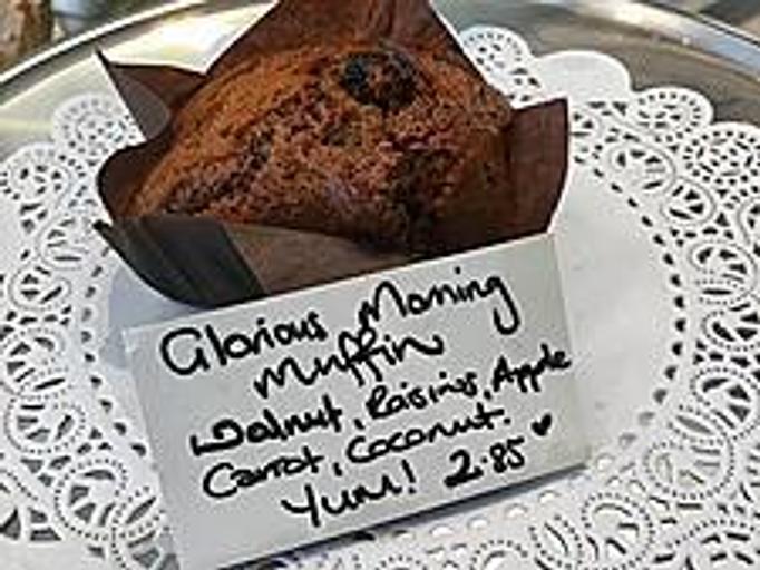 Product: Glorious Morning Muffin - Wheatfields Cafe Bakery in Tampa, FL Bakeries