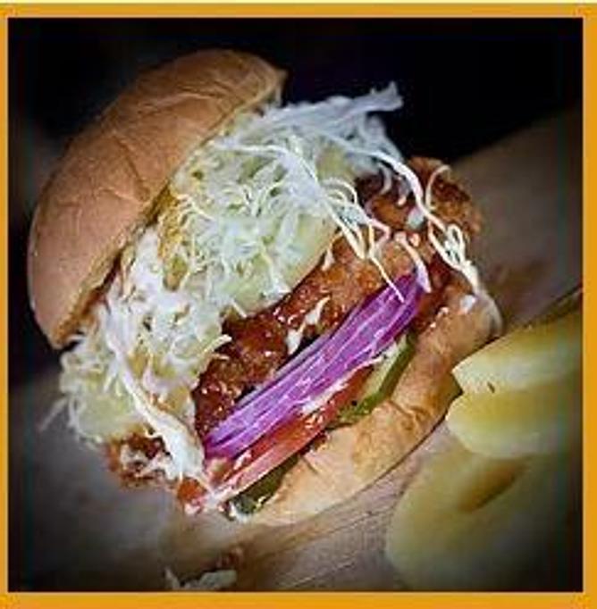 Product - Katsu Burger in Seattle, WA Hamburger Restaurants Product - Katsu Burger in Seattle, WA Hamburger Restaurants