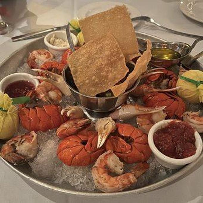 Product: Cold Seafood Platter - LG's Prime Steakhouse in La Quinta, CA Steak House Restaurants
