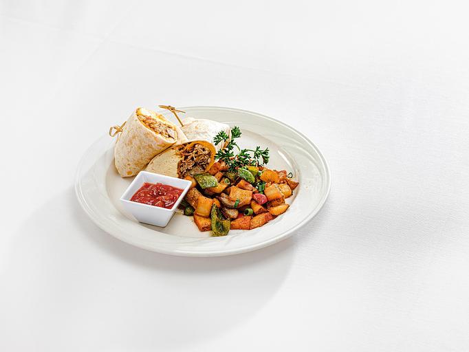 Product: Hawaiian Breakfast Burrito - M.a.c. 24/7 in Waikiki - Honolulu, HI American Restaurants