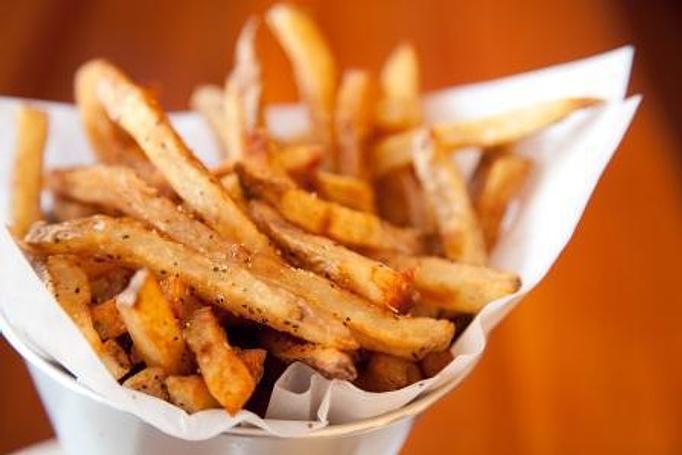 Product: Classic Belgian fries with aioli - Brasserie V in Madison, WI French Restaurants
