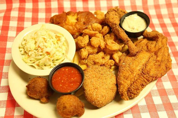 Product: Campfire Fish Fry! - Caney Fork River Valley Grille in Nashville, TN American Restaurants