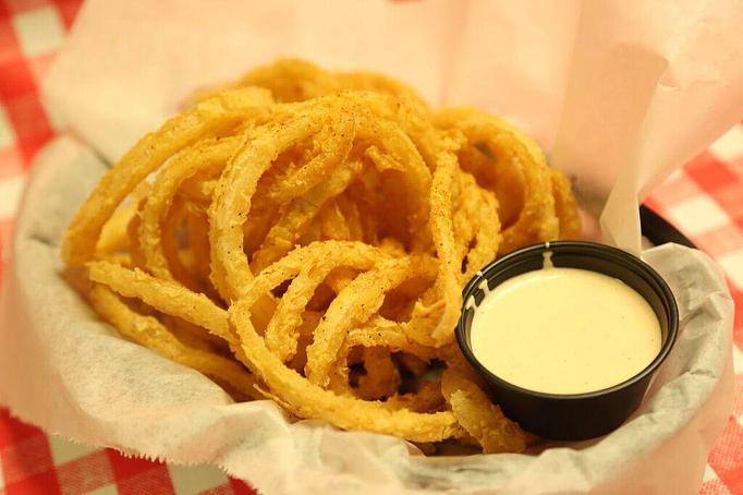 Product: Haystack Onion Rings! - Caney Fork River Valley Grille in Nashville, TN American Restaurants