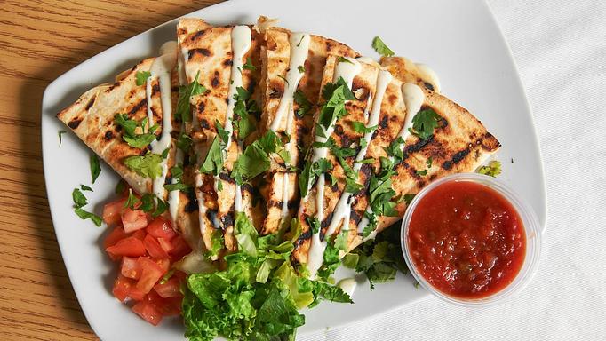 Product: Firecracker Quesadilla - Cleats Club Seat Grille Old Brooklyn in Cleveland, OH American Restaurants