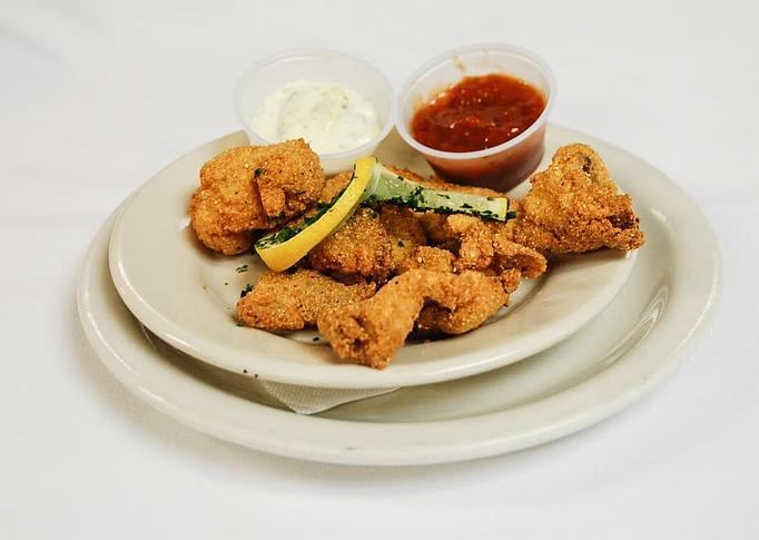 Product: Fried Catfish Pieces - Eugene's Gulf Coast Cuisine in Houston, TX Seafood Restaurants