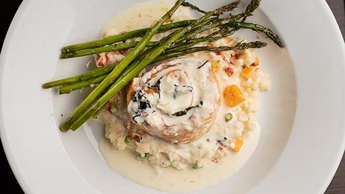 Product: Salmon Roulade - FIREBREW Bar & Grill in Red Mill Landing Shopping Ctr. - Virginia Beach, VA American Restaurants