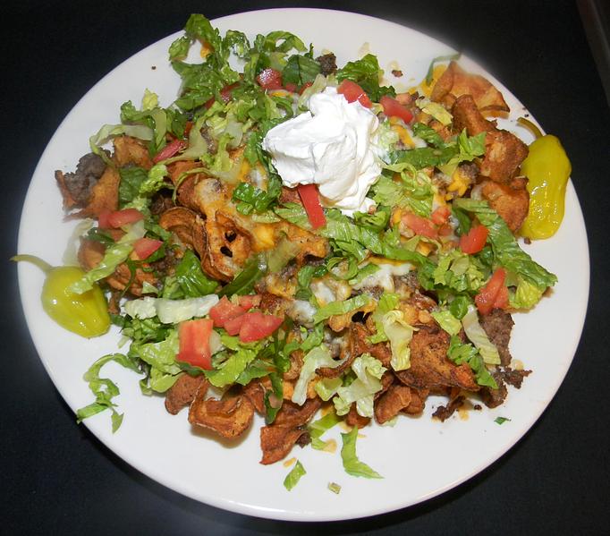 Product: Our Irish Nachos/served to President Obama 2011 - Harp & Celt Irish Pub & Restaurant in Central Business District - Orlando, FL Pubs