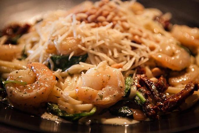 Product: Shrimp Pasta Saute - J.B. Dawson's Restaurant & Bar in Lancaster, PA American Restaurants