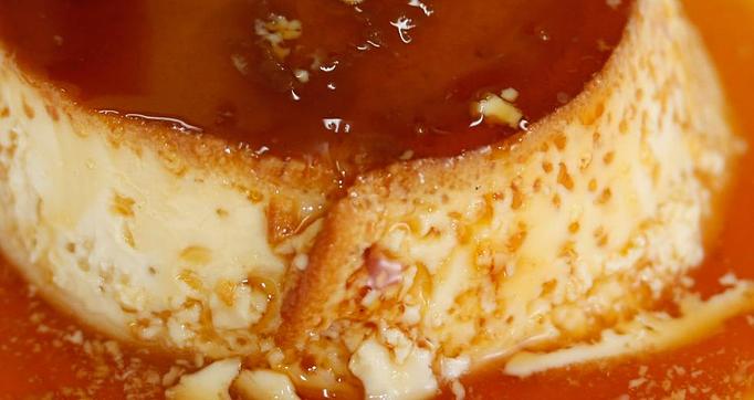 Product: A family recipe, sweet type of custard made with our secret mix of Milk, Vanilla, Eggs then drizzled with Syrup - La Lupita Tacos Mexicanos in Olneyville - Providence, RI Mexican Restaurants