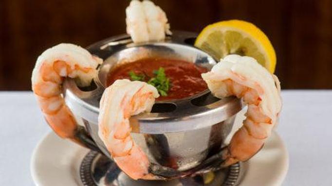 Product: Shrimp Cocktail - LG's Prime Steakhouse in La Quinta, CA Steak House Restaurants