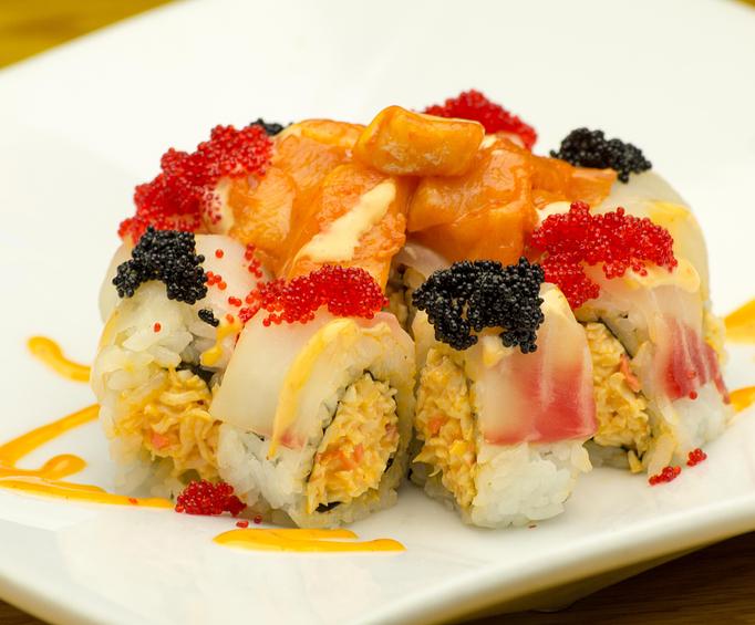 Product: #18 Pirate Roll - Matoi Sushi in Tampa, FL Japanese Restaurants Product: #18 Pirate Roll - Matoi Sushi in Tampa, FL Japanese Restaurants