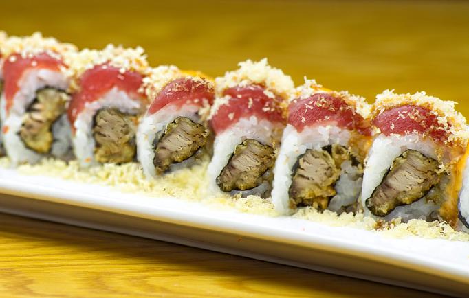 Product: #33 Tempura TT Roll - Matoi Sushi in Tampa, FL Japanese Restaurants Product: #33 Tempura TT Roll - Matoi Sushi in Tampa, FL Japanese Restaurants