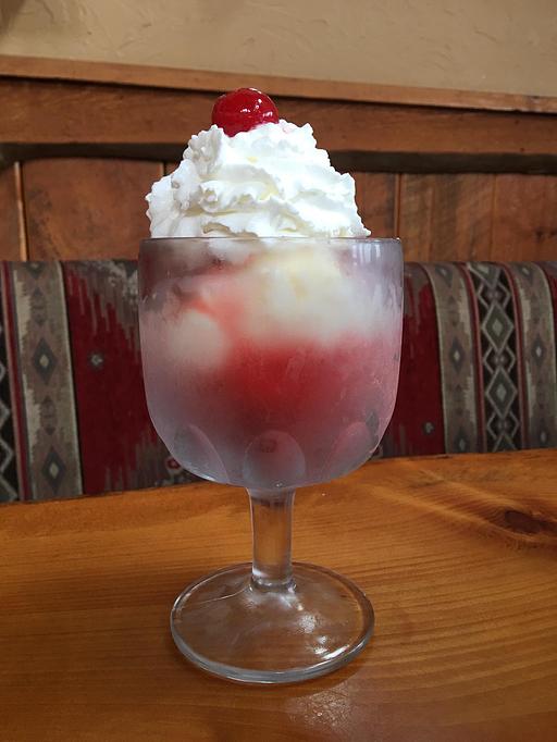 Product: Strawberry, Raspberry, Chocolate or Caramel topping - Moosejaw Pizza in The Waterpark Capital of the World in Wisconsin Dells! - Wisconsin Dells, WI American Restaurants