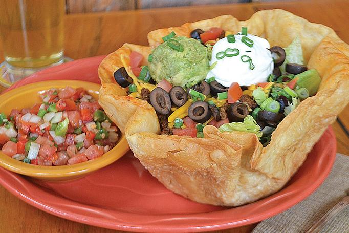 Product: When a salad is a full meal! - Moosejaw Pizza in The Waterpark Capital of the World in Wisconsin Dells! - Wisconsin Dells, WI American Restaurants