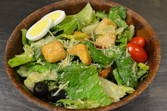 Product: Choose a House or Caesar Salad! - Moosejaw Pizza in The Waterpark Capital of the World in Wisconsin Dells! - Wisconsin Dells, WI American Restaurants