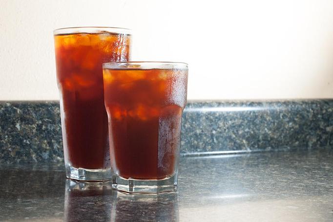 Product: Cold Brew Ice Coffee. Organic. Available in regular or decaf. - Mother Fool's Coffeehouse in Willy St. - Madison, WI Coffee, Espresso & Tea House Restaurants