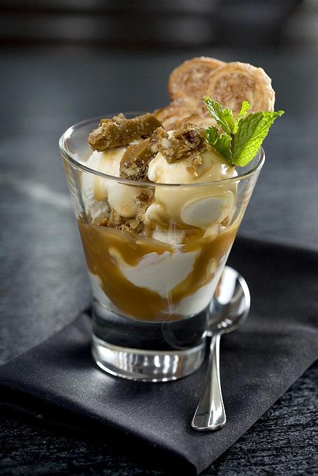 Product: Butterscotch Sundae - Pearl Seafood & Oyster Bar in Lincoln Square - Bellevue, WA Seafood Restaurants