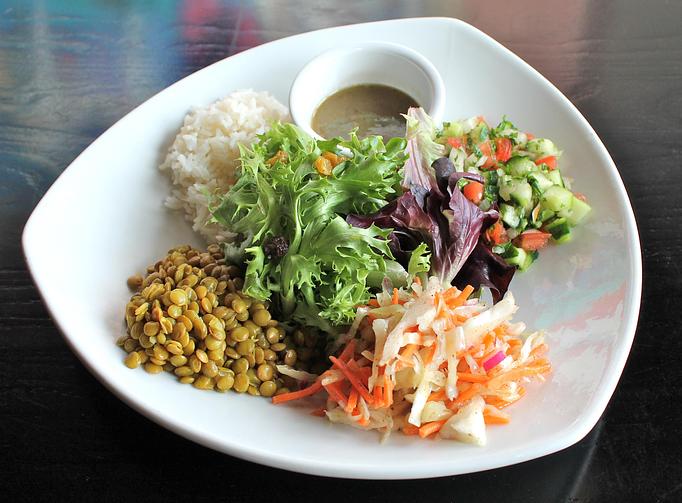 Product: Signature Salad - Pomegranate on Main in Greenville, SC Bars & Grills
