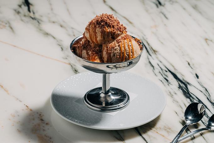 Product: Salted Caramel Gelato - RPM Italian Las Vegas in Las Vegas Strip - Las Vegas, NV Italian Restaurants