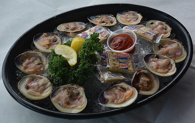 Product: Raw Clams - Rustic Inn Crabhouse in Fort Lauderdale, FL Seafood Restaurants