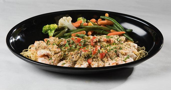 Product: Shrimp Scampi - Rustic Inn Crabhouse in Fort Lauderdale, FL Seafood Restaurants