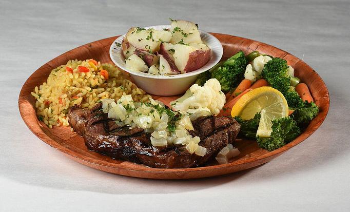 Product: New York Strip Steak - Rustic Inn Crabhouse in Fort Lauderdale, FL Seafood Restaurants
