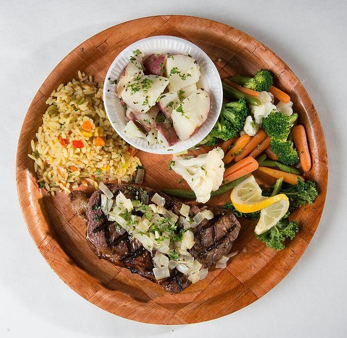 Product: New York Strip Steak - Rustic Inn Crabhouse in Fort Lauderdale, FL Seafood Restaurants
