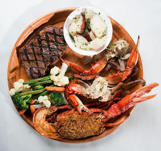 Product: One Foot In - One Foot Out - Rustic Inn Crabhouse in Fort Lauderdale, FL Seafood Restaurants