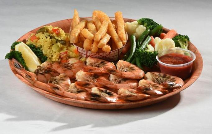 Product: Old Bay Spiced Shrimp - Rustic Inn Crabhouse in Fort Lauderdale, FL Seafood Restaurants