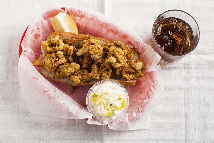 Product: Clam Roll - Saint's Restaurant & Catering in Southington, CT American Restaurants