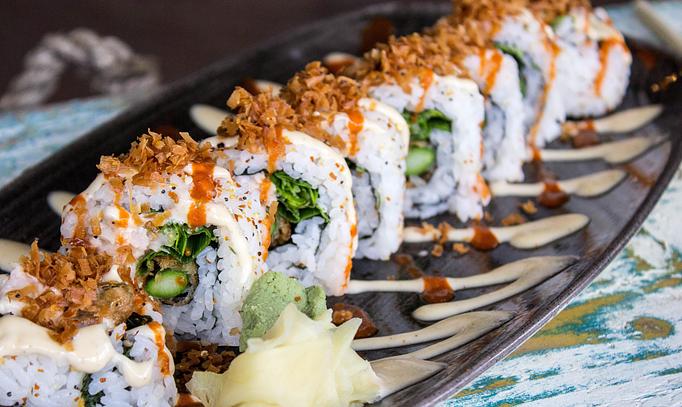 Product: Sushi Roll - Salty's on Alki in Alki Beach, West Seattle - Seattle, WA American Restaurants