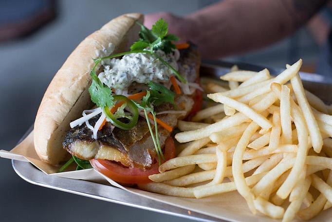 Product - Skool in SOMA/Potrero Hill - San Francisco, CA Seafood Restaurants