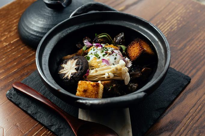 Product: Mushroom Tobanyaki - SUSHISAMBA Las Vegas in The Venetian Resort & Casino - Las Vegas, NV Brazilian Restaurants Product: Mushroom Tobanyaki - SUSHISAMBA Las Vegas in The Venetian Resort & Casino - Las Vegas, NV Brazilian Restaurants