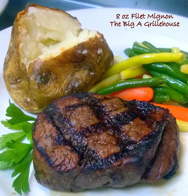 Product: 8 oz Filet Mignons - The Big A Grillehouse in East Stroudsburg, PA Steak House Restaurants