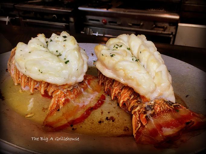 Product: 8 oz Lobster Tails - The Big A Grillehouse in East Stroudsburg, PA Steak House Restaurants