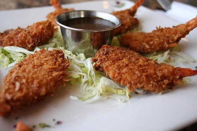 Product: Crunchy & sweet with house-made citrus sauce for dipping - The Brentwood Cafe and Tavern in Southwest Las Vegas, Just off of 215/South Rainbow - Las Vegas, NV American Restaurants