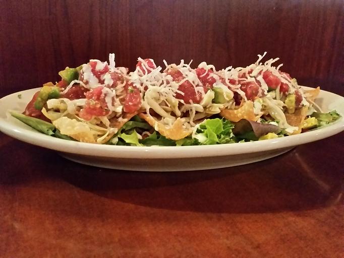 Product: Fresh & Tasty Ahi Tuna Poke with Wasabi Dressing - The Brentwood Cafe and Tavern in Southwest Las Vegas, Just off of 215/South Rainbow - Las Vegas, NV American Restaurants