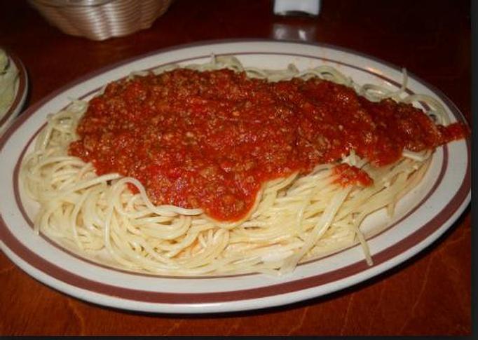 Product: SPAGHETTI WITH MARINARA SAUCE - The Spaghetti Junction in New Albany, IN Italian Restaurants