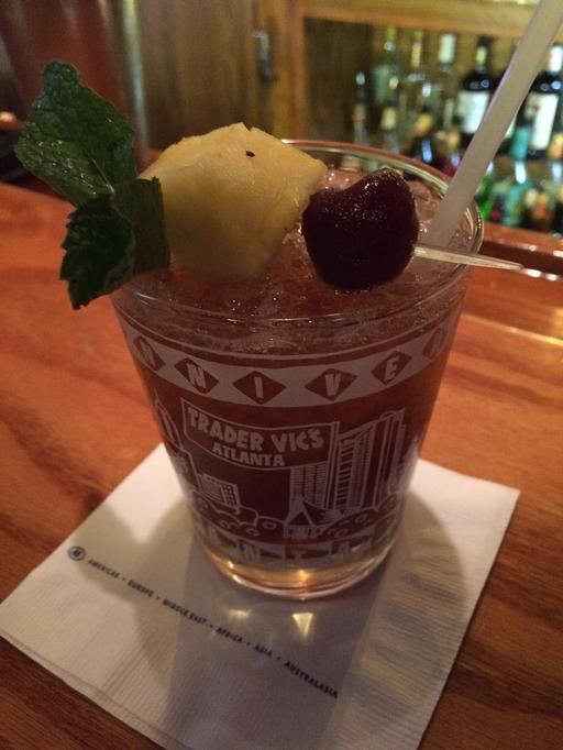 Product: The Original Mai Tai, invented by Trader Vic in 1944 - Trader Vic's in Downtown - Atlanta, GA American Restaurants Product: The Original Mai Tai, invented by Trader Vic in 1944 - Trader Vic's in Downtown - Atlanta, GA American Restaurants