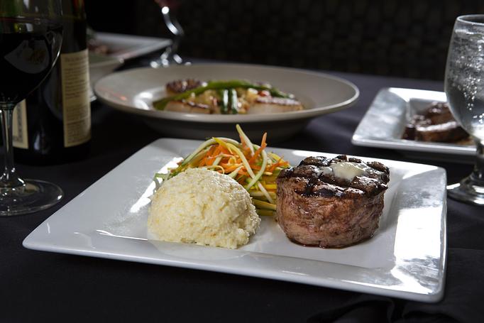 Product: 8 oz or 5 oz. Served with your choice of side item. - Midtown Cafe in Nashville, TN American Restaurants Product: 8 oz or 5 oz. Served with your choice of side item. - Midtown Cafe in Nashville, TN American Restaurants