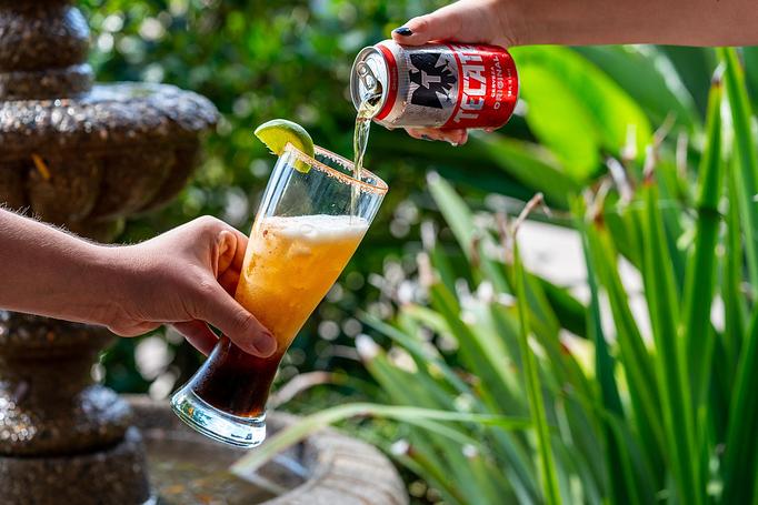 Product: Sangrita, lime and house seasoning with your choice of beer. +2 Served on the rocks with a lime and a chili-salt rim. - Red Mesa Restaurant in St Petersburg, FL Mexican Restaurants Product: Sangrita, lime and house seasoning with your choice of beer. +2 Served on the rocks with a lime and a chili-salt rim. - Red Mesa Restaurant in St Petersburg, FL Mexican Restaurants