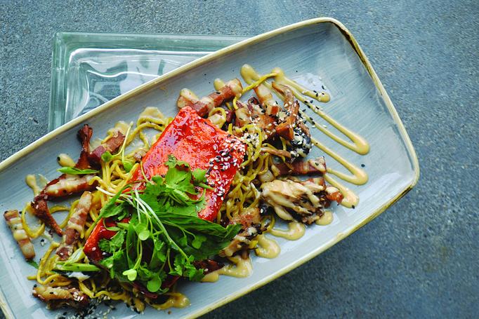 Product: Grilled Copper River Coho - Salty's on Alki in Alki Beach, West Seattle - Seattle, WA American Restaurants