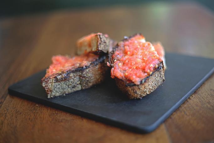 Product: PAN CON TOMATE | fresh tomato spread, olive oil, garlic, country toast - Socarrat Paella Bar - Chelsea in Chelsea - New York, NY Spanish Restaurants