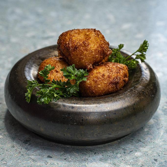 Product: BUÑUELOS DE TXANGURRO - Taberna del Alabardero in Washington, DC Spanish Restaurants